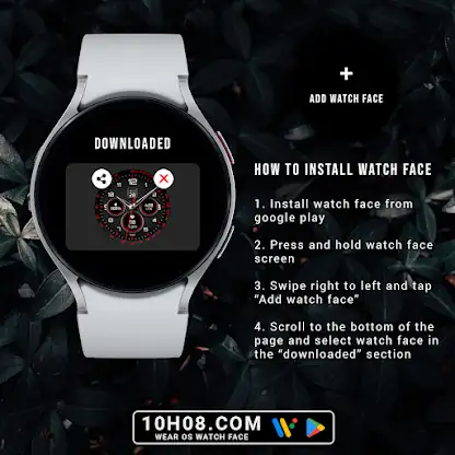 Watch face 10h08.com #112 screenshot 8