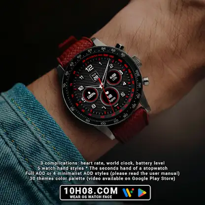 Watch face 10h08.com #112 screenshot 2