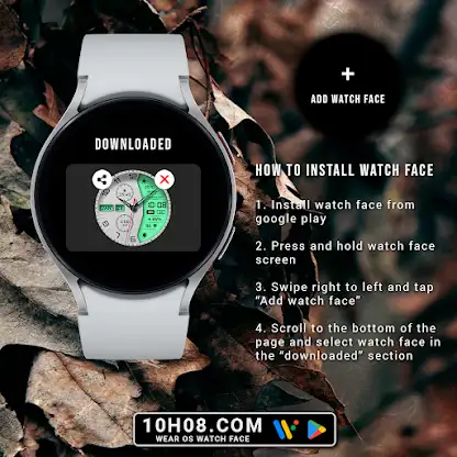 Watch face 10h08.com #114 screenshot 8