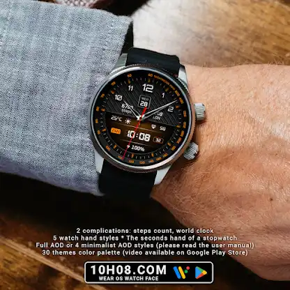 Watch face 10h08.com #115 screenshot 1