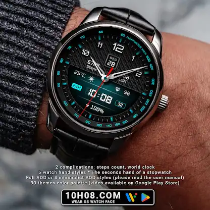 Watch face 10h08.com #115 screenshot 3