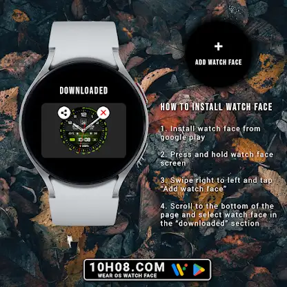 Watch face 10h08.com #115 screenshot 8