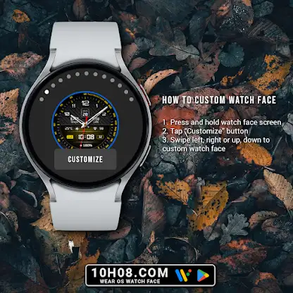 Watch face 10h08.com #115 screenshot 7