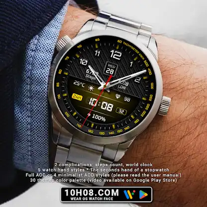 Watch face 10h08.com #115 screenshot 2
