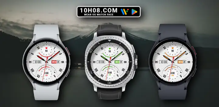 Watch face 10h08.com #123 — Android app banner