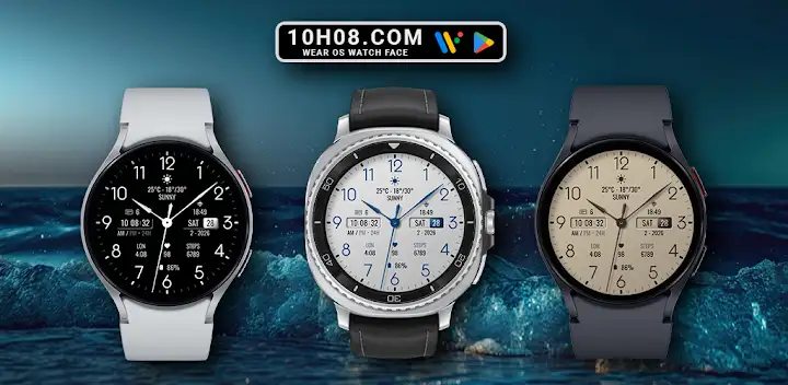 Watch face 10h08.com #132 — Android app banner