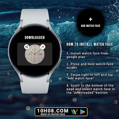 Watch face 10h08.com #132 screenshot 8