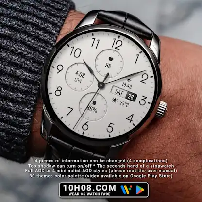 Watch face 10h08.com #133 screenshot 1