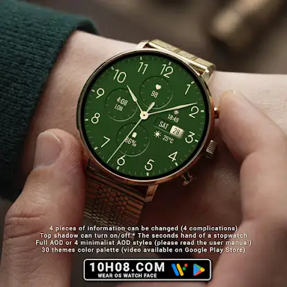 Watch face 10h08.com #133 screenshot 3