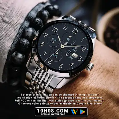 Watch face 10h08.com #133 screenshot 5