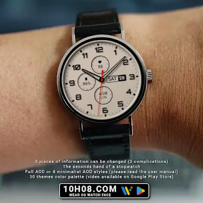 Watch face 10h08.com #134 screenshot 4