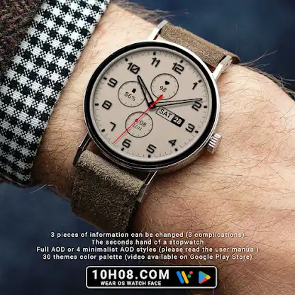 Watch face 10h08.com #134 screenshot 2
