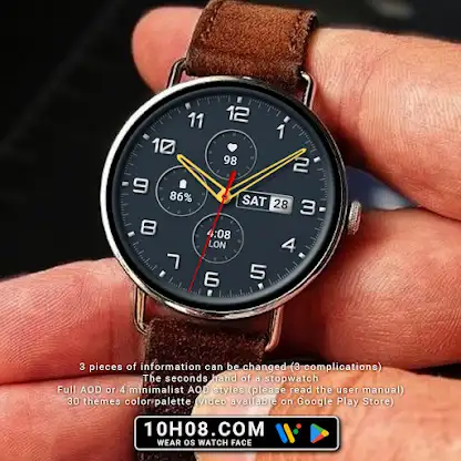 Watch face 10h08.com #134 screenshot 5