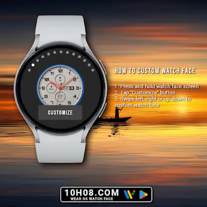 Watch face 10h08.com #134 screenshot 7