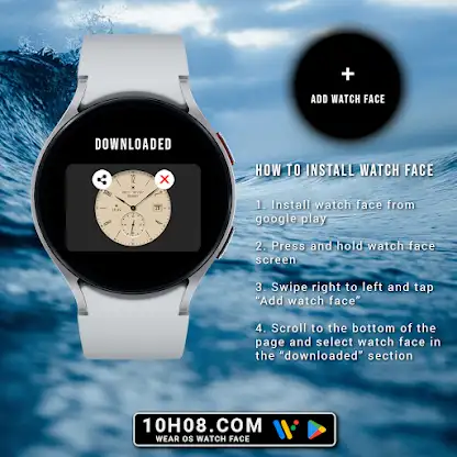 Watch face 10h08.com #135 screenshot 8