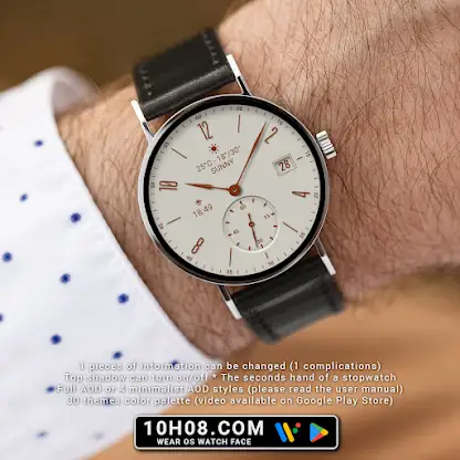 Watch face 10h08.com #135 screenshot 4