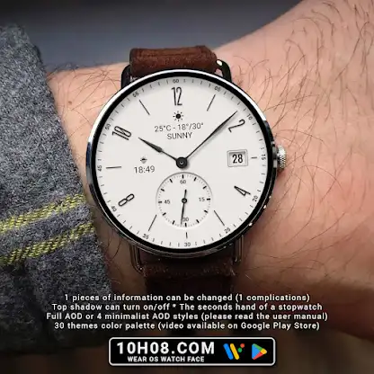 Watch face 10h08.com #135 screenshot 1