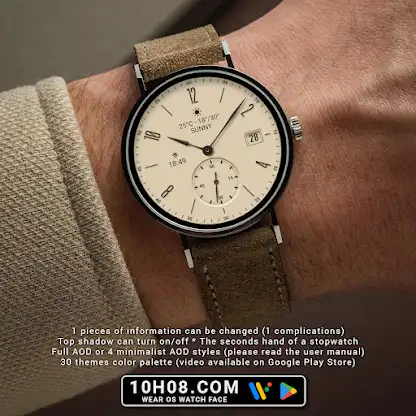 Watch face 10h08.com #135 screenshot 3