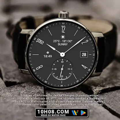 Watch face 10h08.com #135 screenshot 5