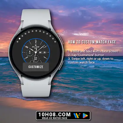 Watch face 10h08.com #137 screenshot 7