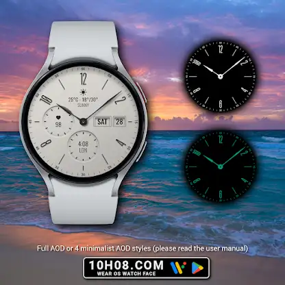 Watch face 10h08.com #137 screenshot 6