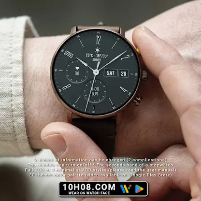 Watch face 10h08.com #137 screenshot 4