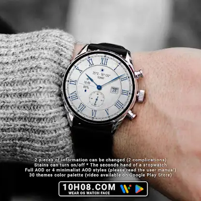 Watch face 10h08.com #138 screenshot 5