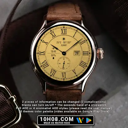 Watch face 10h08.com #138 screenshot 3