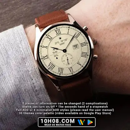 Watch face 10h08.com #138 screenshot 1