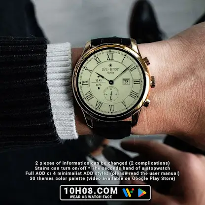 Watch face 10h08.com #138 screenshot 4