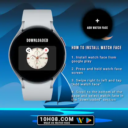 Watch face 10h08.com #140 screenshot 8