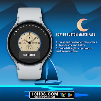 Watch face 10h08.com #140 screenshot 7