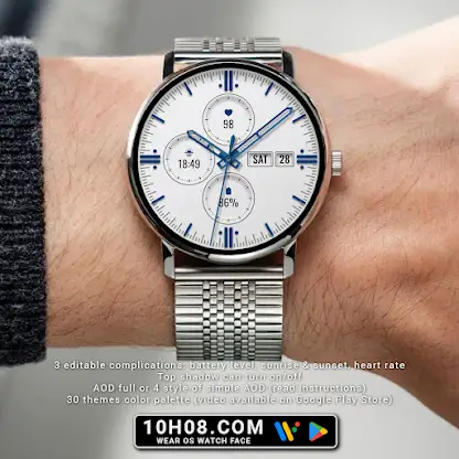 Watch face 10h08.com #140 screenshot 2