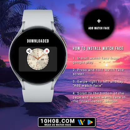 Watch face 10h08.com #142 screenshot 8
