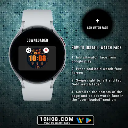 Watch face 10h08.com #145 screenshot 8