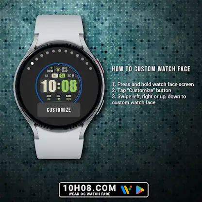 Watch face 10h08.com #145 screenshot 7
