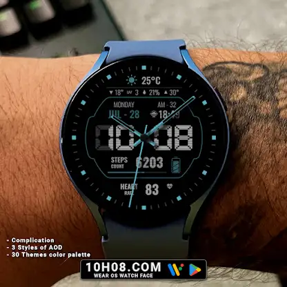 Watch face 10h08.com #57 screenshot 3