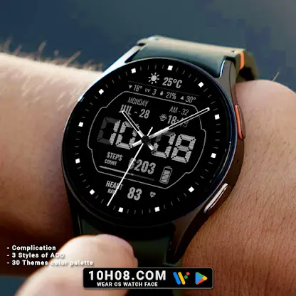 Watch face 10h08.com #57 screenshot 1