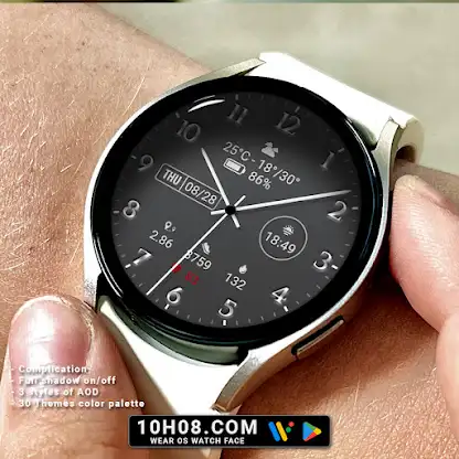 Watch face 10h08.com #59 screenshot 3