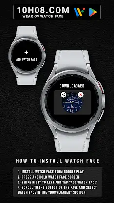 Watch face 10h08.com #59 screenshot 8
