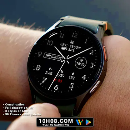 Watch face 10h08.com #59 screenshot 2