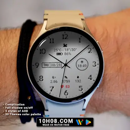 Watch face 10h08.com #59 screenshot 1