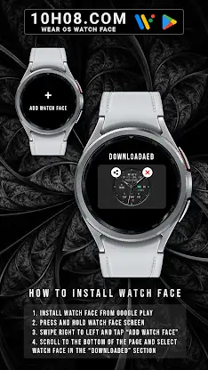 Watch face 10h08.com #61 screenshot 8