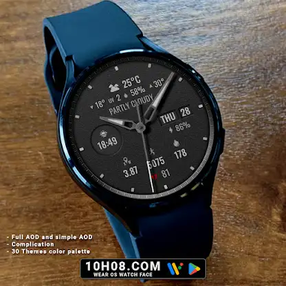Watch face 10h08.com #61 screenshot 2