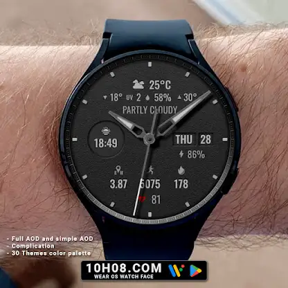 Watch face 10h08.com #61 screenshot 3