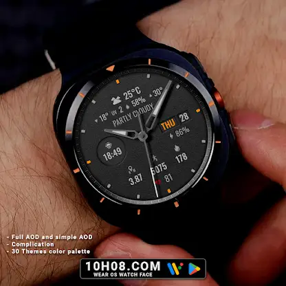 Watch face 10h08.com #61 screenshot 4