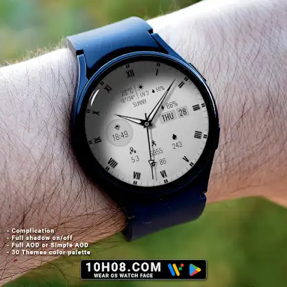 Watch face 10h08.com #62 screenshot 3
