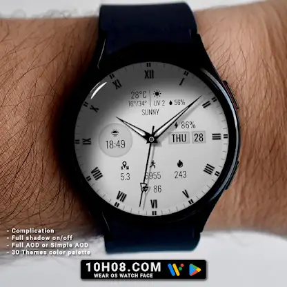 Watch face 10h08.com #62 screenshot 2