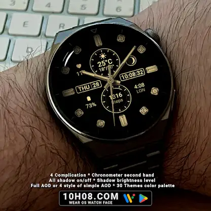 Watch face 10h08.com #69 screenshot 2