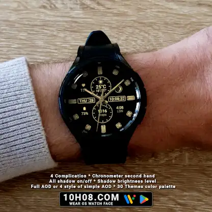 Watch face 10h08.com #69 screenshot 3